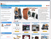 Tablet Screenshot of dtm-vn.com